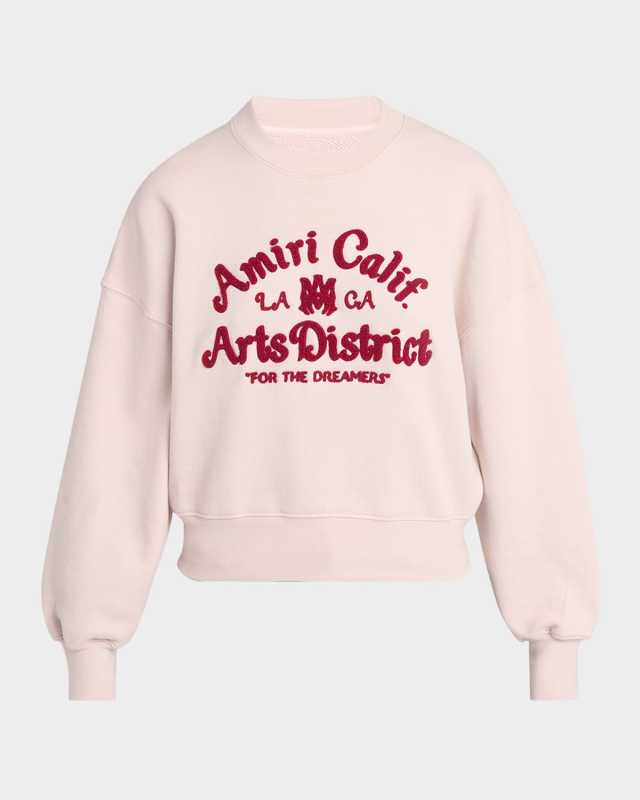 Arts District Logo Cropped Crewneck Sweatshirt